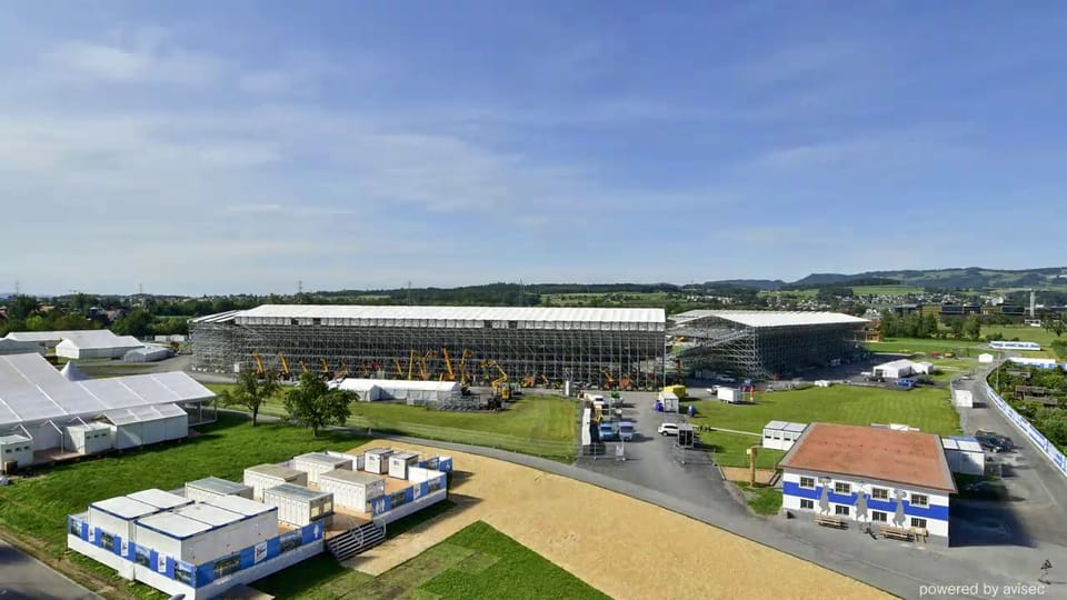 ESAF-Arena in Zug: Die Entstehung im Zeitraffer