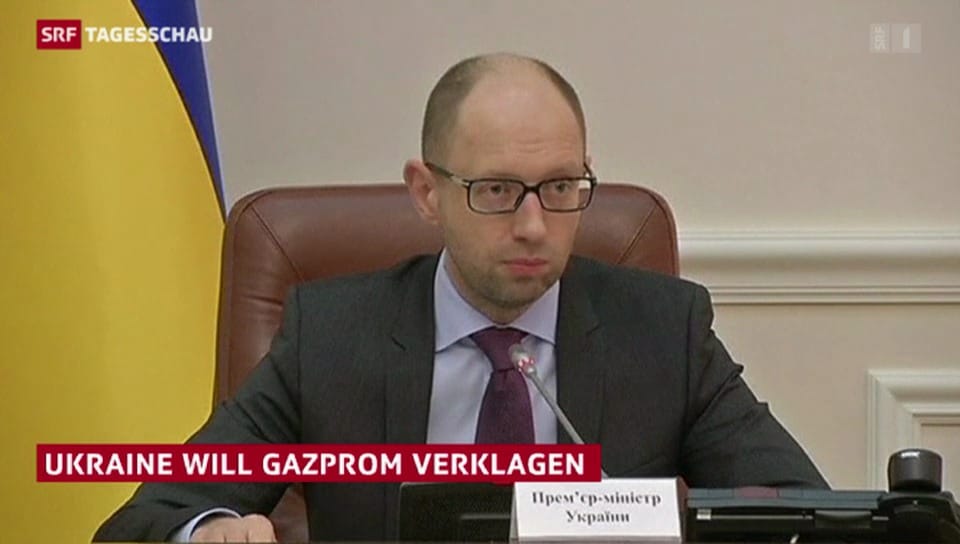 Ukraine will Gazprom verklagen