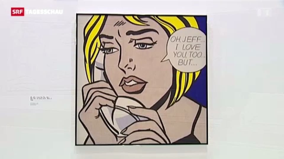 Roy Lichtenstein im Centre Pompidou
