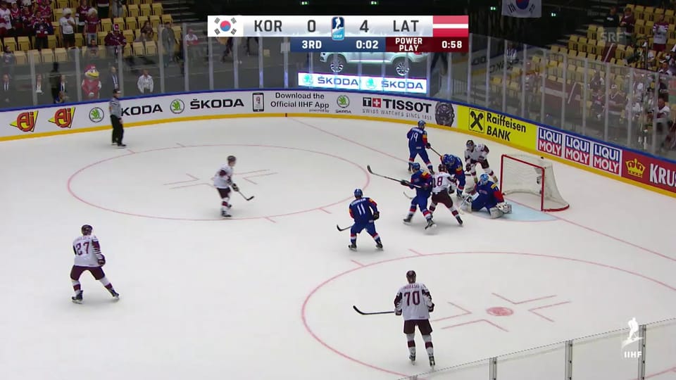 Die Tore bei Südkorea - Lettland