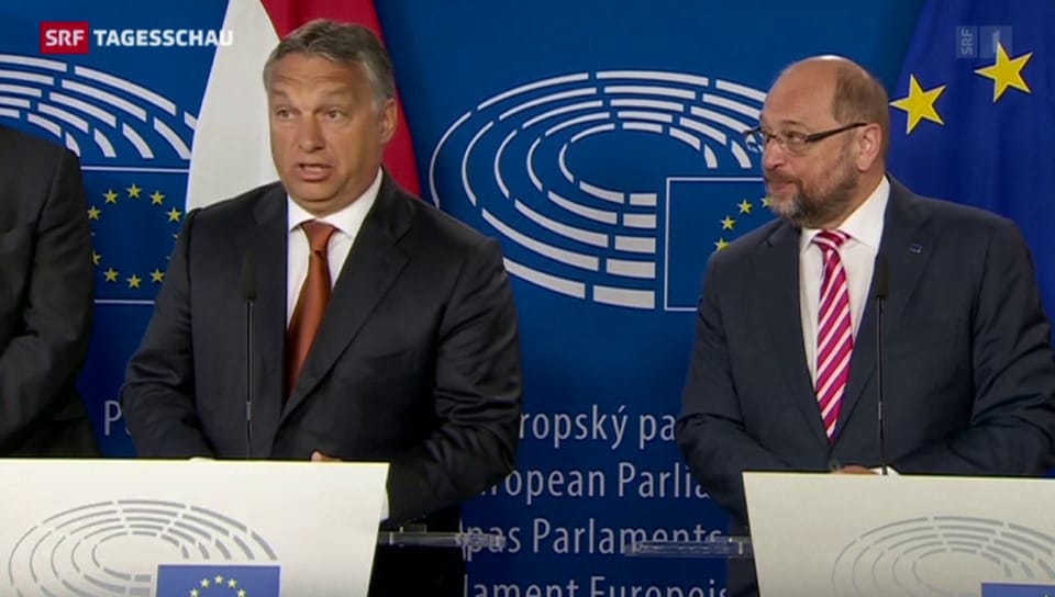Viktor Orban eckt in Brüssel an