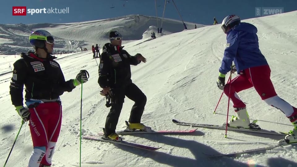 Endlich wieder Schnee: Die Ski-Cracks in Zermatt