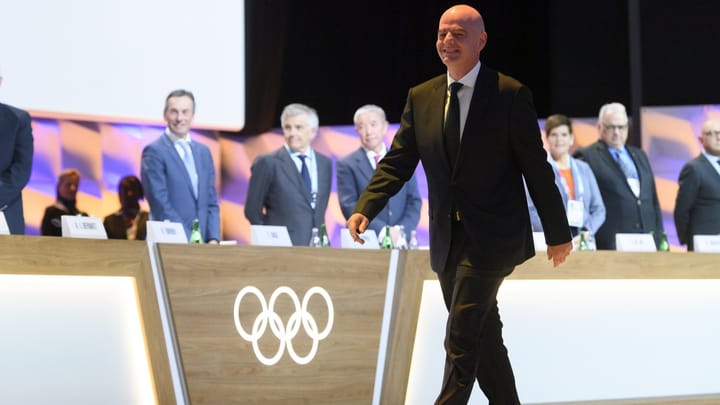Infantino ist nun IOC-Mitglied