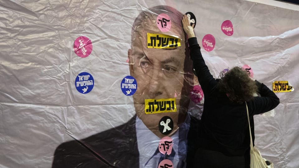 Mögliche Gewalt bei einer Abwahl von Netanjahu