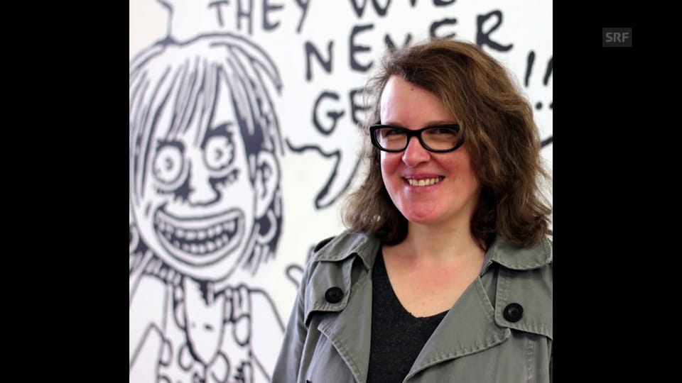Comic-Künstlerin Julie Doucet am Fumetto in Luzern