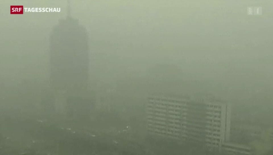 Smog-Alarm in China