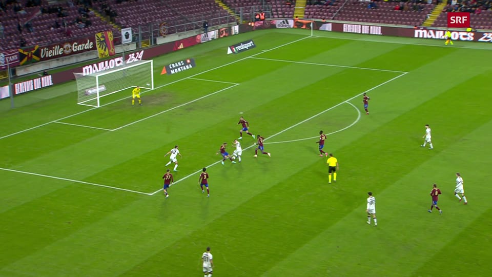 Xhaka bringt den FCB mit Traumsolo in Front Xhaka bringt den FCB mit Traumsolo in Front
