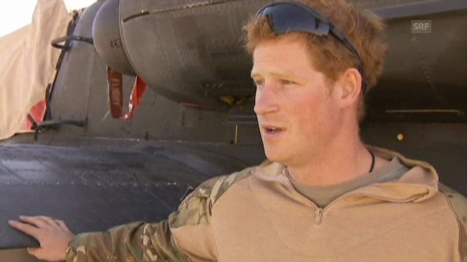 Prinz Harry über seinen Einsatz in Afghanistan