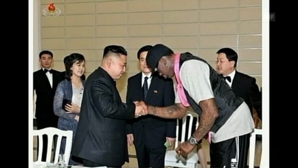 Dennis Rodman trifft Nordkoreas Diktator