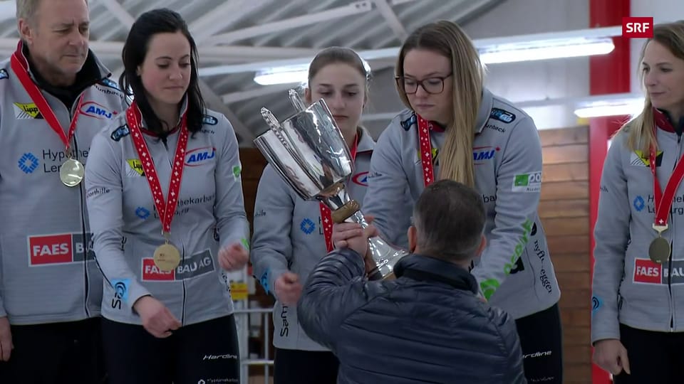 Aarau und Genf verteidigen den SM-Titel im Curling