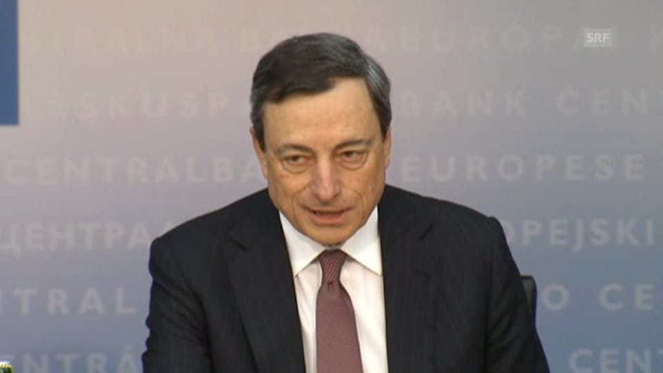 Draghi erwartet leichte Erholung (unkommentiert)