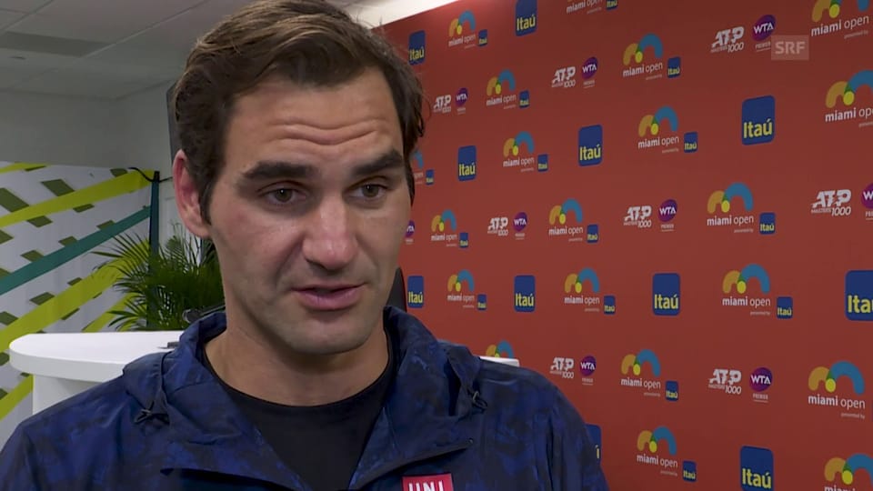 Federer über Isner: «Du fühlst dich so klein und ohne Power»