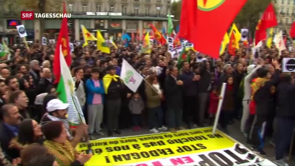 Europaweite Proteste gegen Erdogan