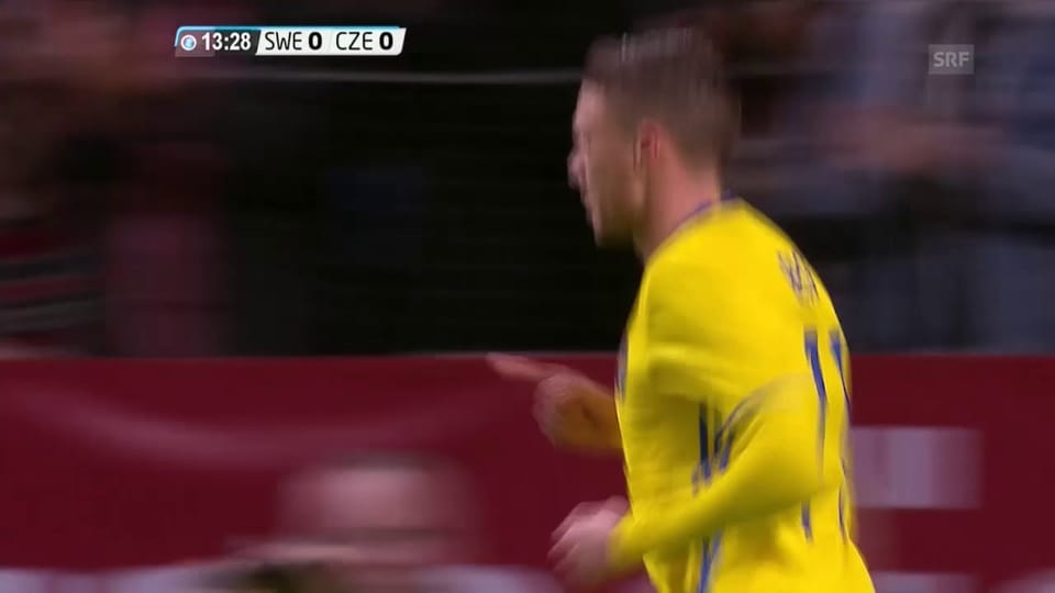 Schweden-Tschechien 1:1 (sntv)