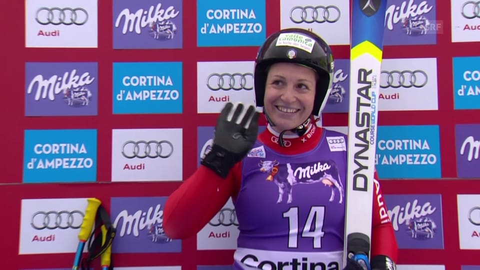 Aus dem Archiv: Elena Fanchini gewinnt 2015 in Cortina