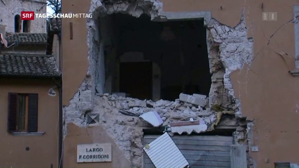 Zwei starke Erdbeben in Italien