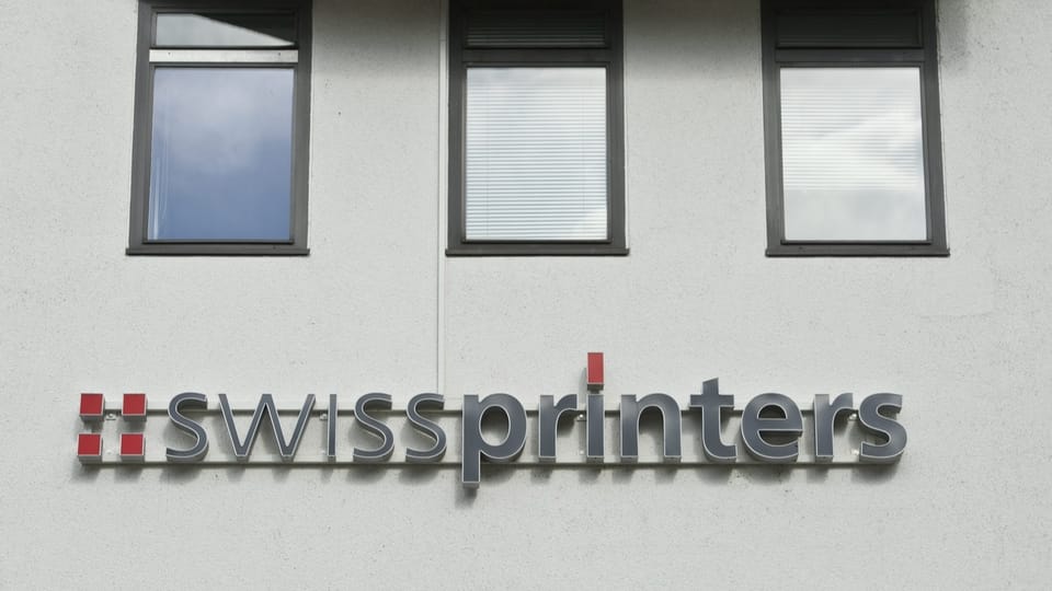 Die Druckerei Swissprinters stellt ihren Betrieb ein