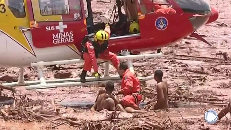 Hunderte vermisst nach Dammbruch in Brasilien