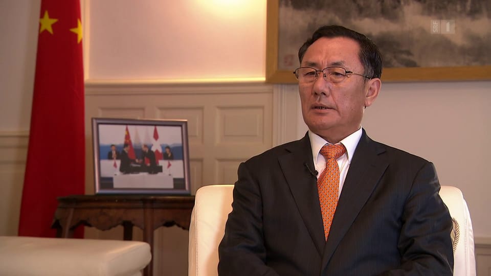 Botschafter Geng Wenbing: «Illusionen weniger westlicher Leute»