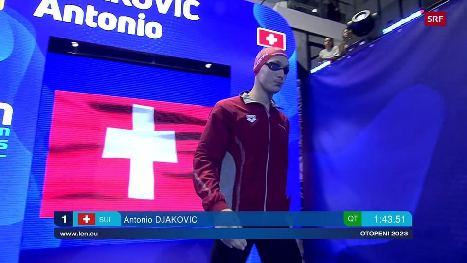 Der 200-m-Final mit Antonio Djakovic