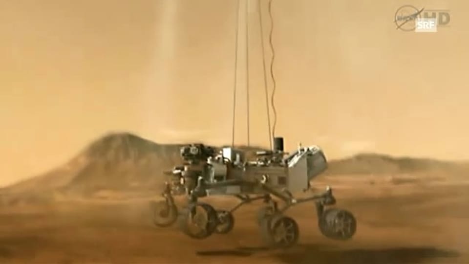 «Curiosity» entdeckt den Mars
