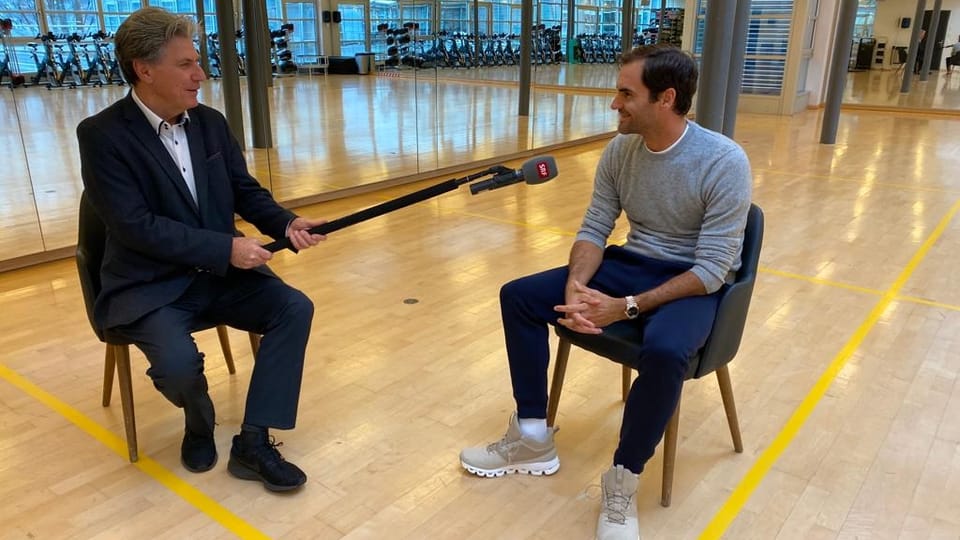 Federer über seine Rückkehr, sein Knie und seine Fernziele