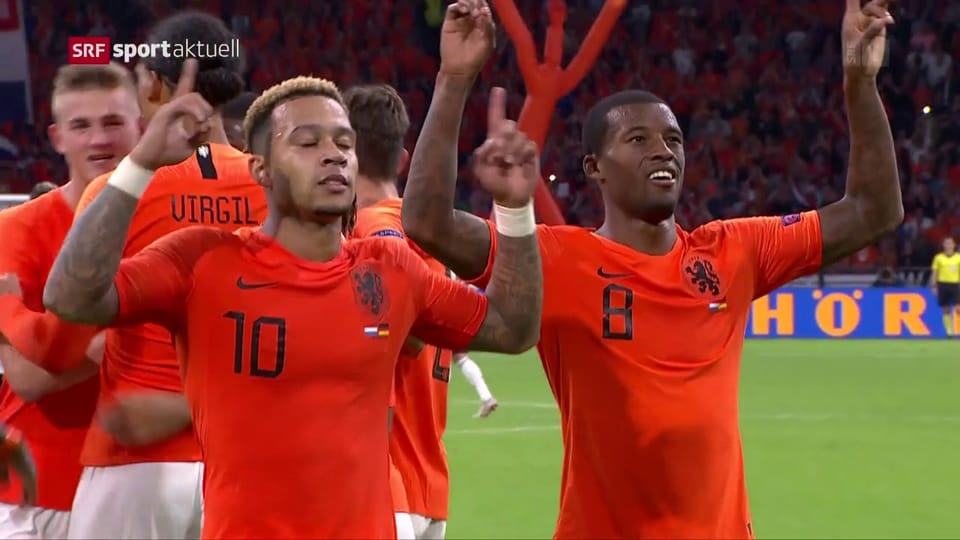 Die 0:3-Pleite der Deutschen gegen die Niederlande