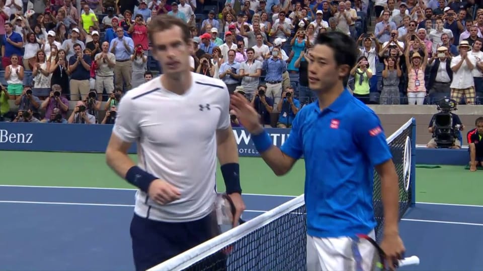 Nishikori wirft Murray im Viertelfinal raus