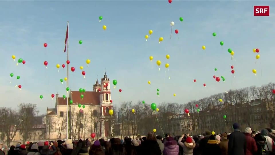 Aus dem Archiv: So feierte Litauen 100 Jahre Unabhängigkeit