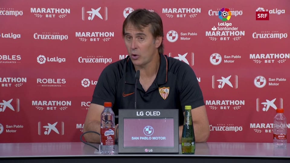 Sevilla-Coach Lopetegui: «Wir hätten Barça schlagen können» (Quelle SNTV)