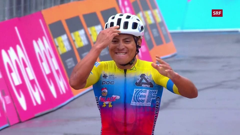 Caicedo gewinnt die 3. Giro-Etappe