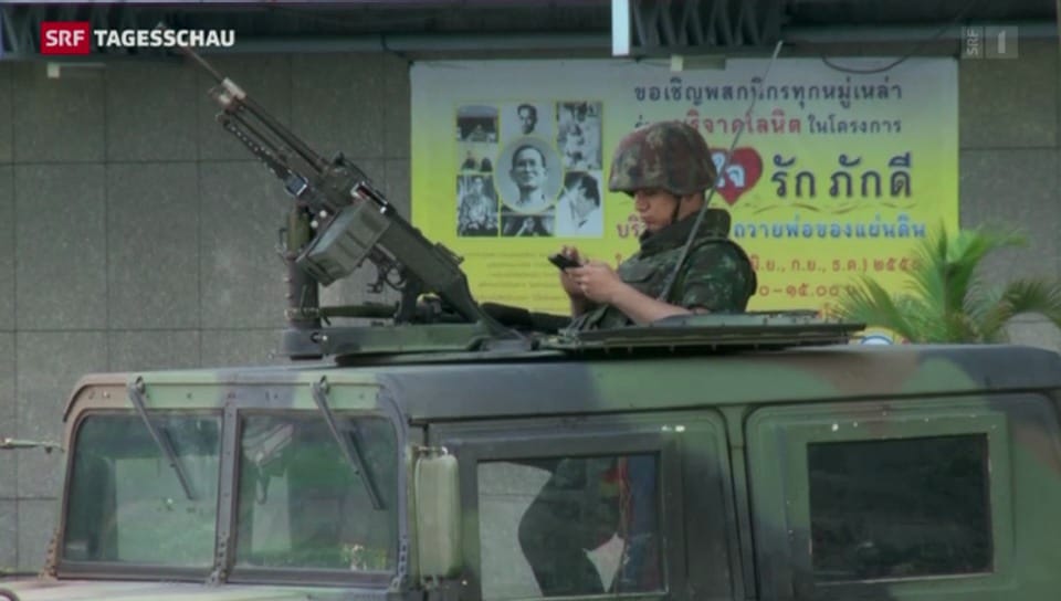 Armee greift in Thailand durch
