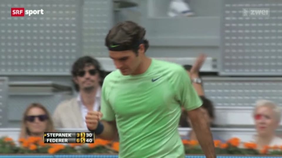 Das letzte Aufeinandertreffen zwischen Federer und Stepanek