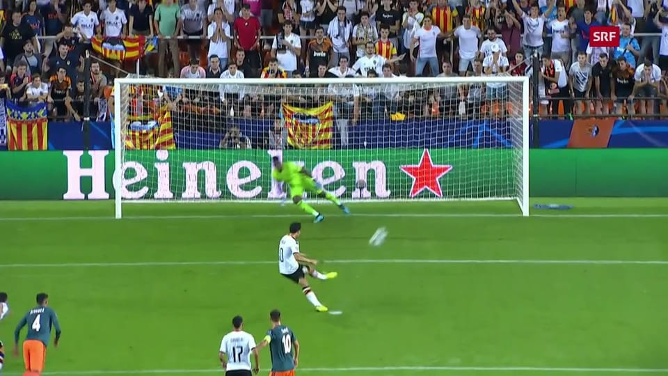 Valencias Parejo mit kläglichem Penalty