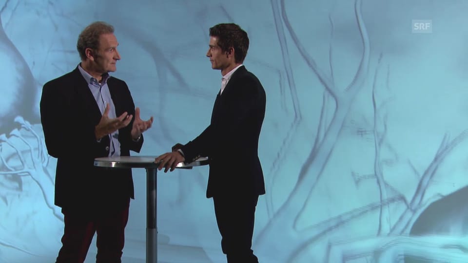Lutz Jäncke im Gespräch mit «Einstein»-Moderator Tobias Müller