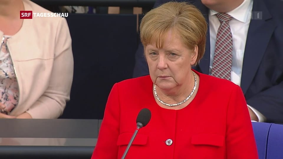 Bundeskanzlerin Angela Merkel im Kreuzverhör