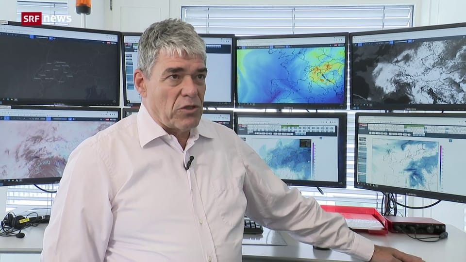 SRF-Meteorologe Felix Blumer zu den Wetteraussichten