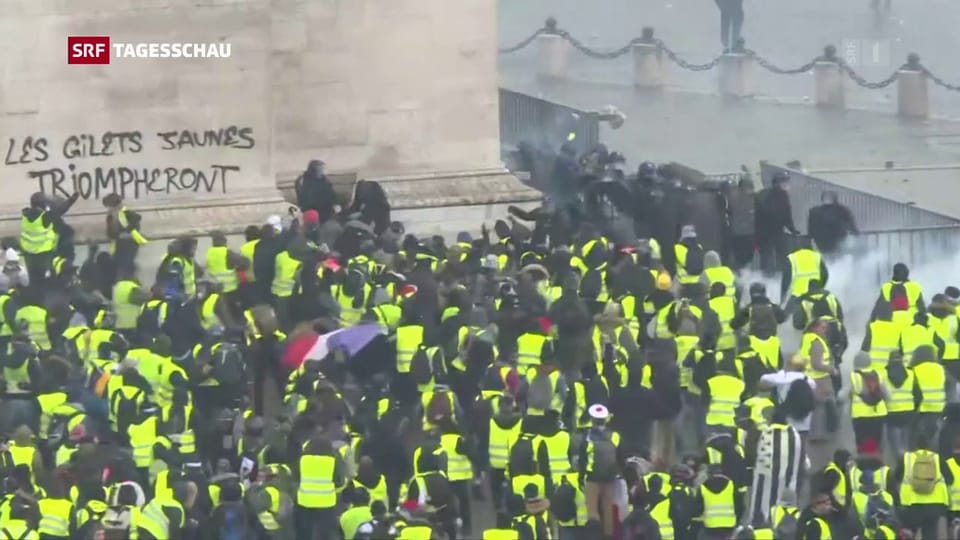 Macron nach Krawallen und «Gelbwesten»-Protest unter Druck