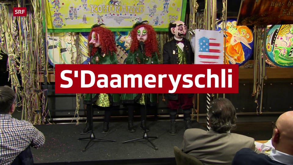 Schnitzelbank 2024: S Daameryschli