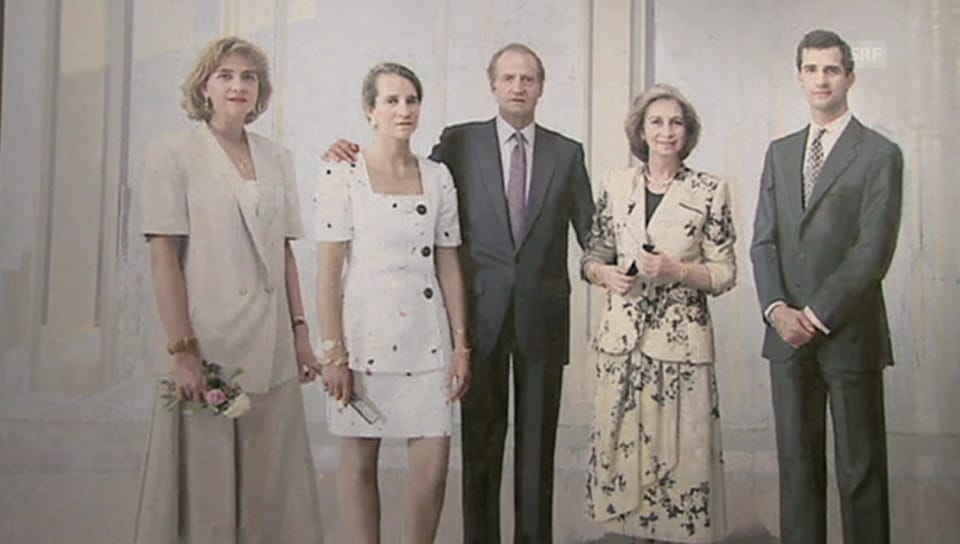 Präsentation des königlichen Familienporträts (unkommentiert)