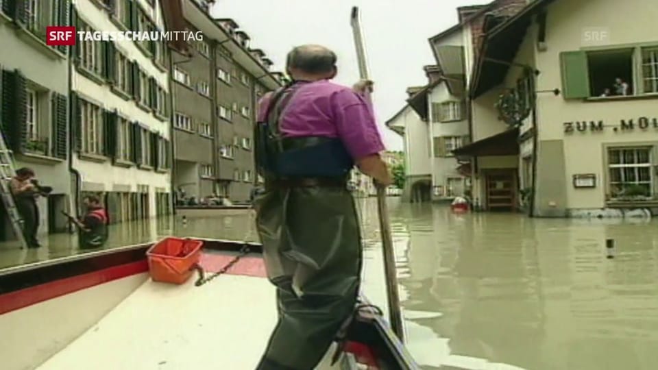 Die Hochwasser von 1999