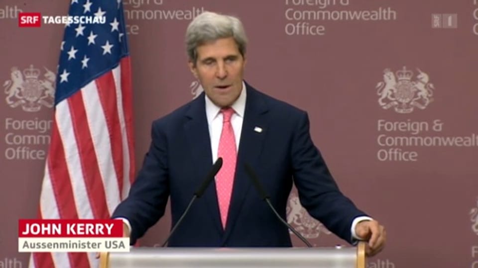 John Kerrys Worte zur Übergabe der Chemiewaffen
