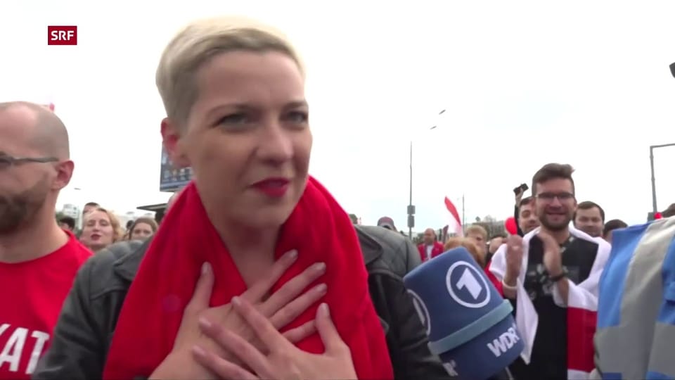 Oppositionsführerin Maria Kolesnikowa verschwunden