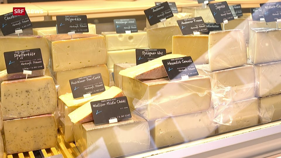 Archiv: Schweiz importiert erstmals mehr Käse als sie exportiert