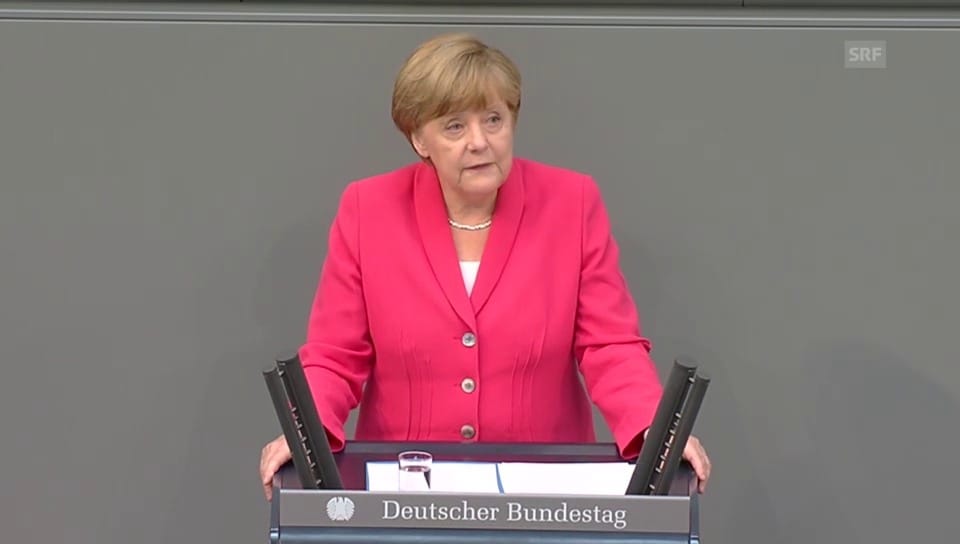 Merkel: «Drei Möglichkeiten standen zur Wahl»