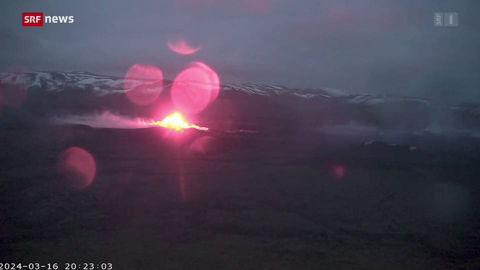 Erneuter Vulkanausbruch in Island