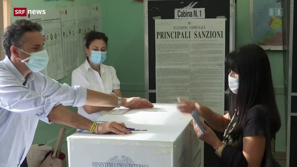 Aus dem Archiv: Start der Kommunalwahlen in Italien