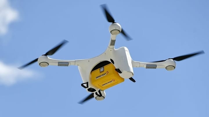 Post lässt wieder Drohnen steigen