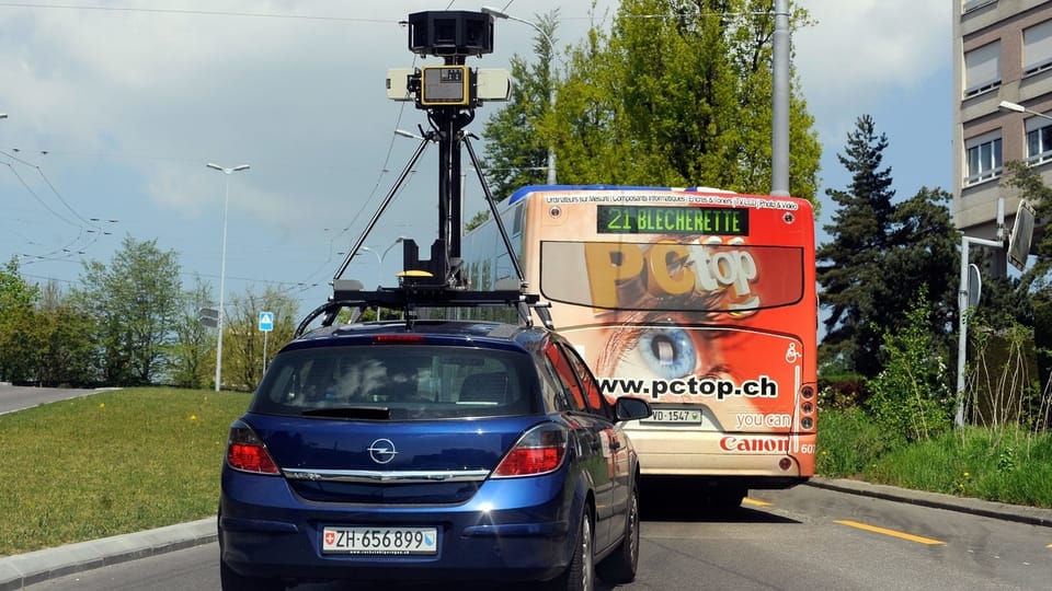 Bis im Oktober sind wieder Googles Street-View-Autos unterwegs in der Schweiz