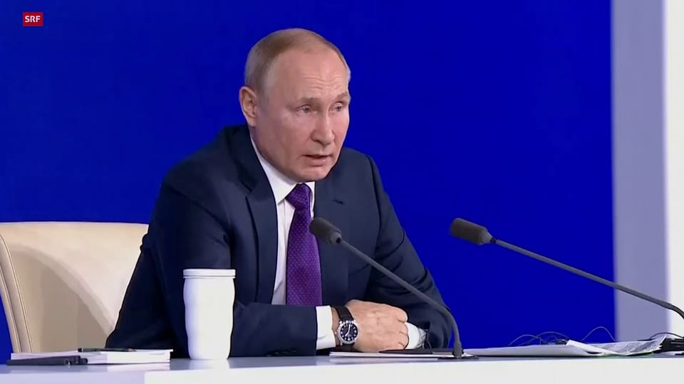 Wladimir Putin: «Wir wurden betrogen»